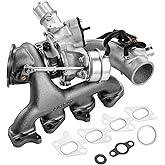VEVOR Complete Turbo Turbocharger Chevy Chevrolet Cruze 2011-2015 with Gasket Kit and Solenoid Valve, Sonic 2012-2020 & Trax 