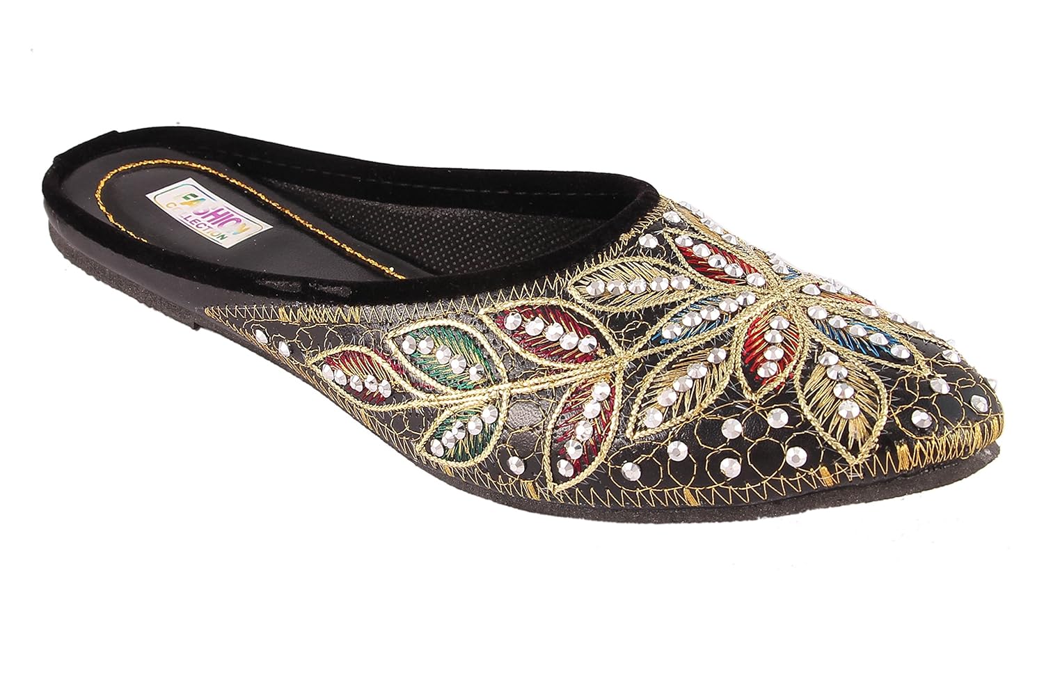 rajasthani jaipuri work partywear ethnic womens girls ladies slipper