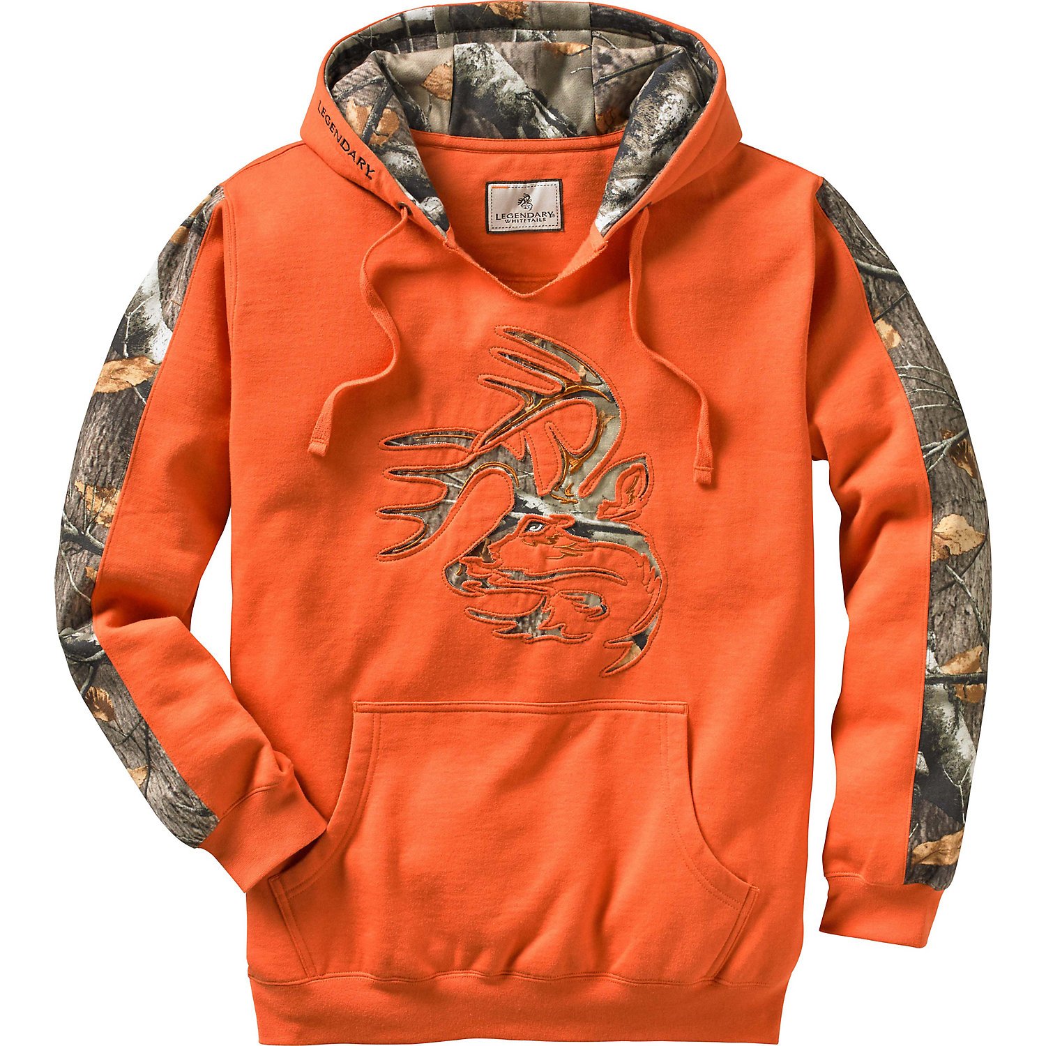 Legendary Whitetails Men’s Camo Outfitter Hoodie Keystone Outdoorsman