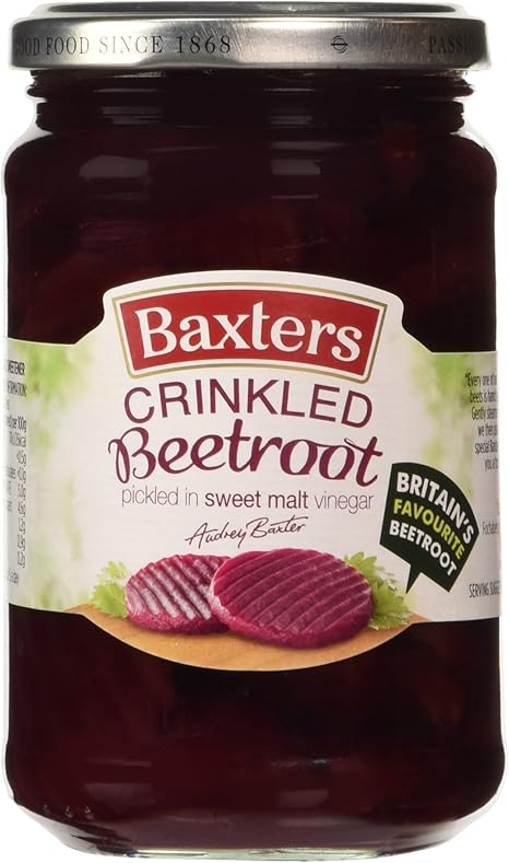 Baxters Crinkled Beetroot, 340g: Amazon.co.uk: Grocery