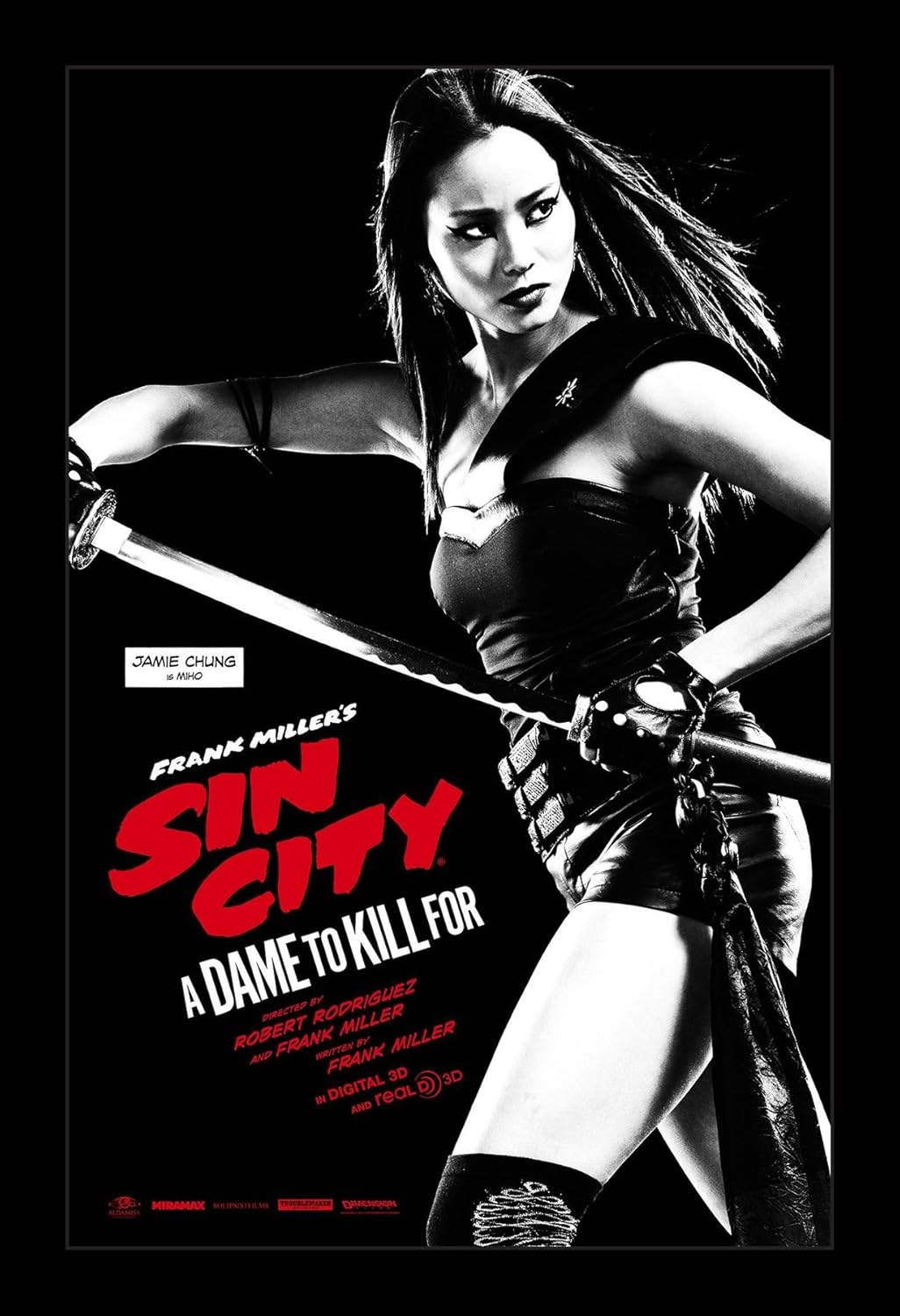 Wallspace Sin City A Dame to Kill for - 11x17 Framed Movie Poster