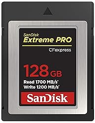 SanDisk 128GB Extreme PRO CFexpress Card Type B