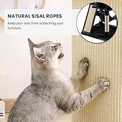 SHA CERLIN 65in Larger Cat Tree Tower Condo for