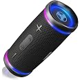 🎵 TREBLAB HD77 Bluetooth Speaker – LOT OF 2, 30W Stereo, Wireless, LED, USB-C, 1-Year Warranty
