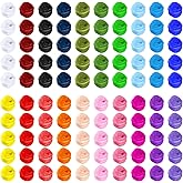 Toulite 100 Pcs Juggling Scarves Bulk Music Scarf Play Silks Dance Scarves Rhythm Colorful Square Scarf Bulk Movement Dancing Musical Performance Props Accessories 24 x 24 Inches(Stylish Colors)