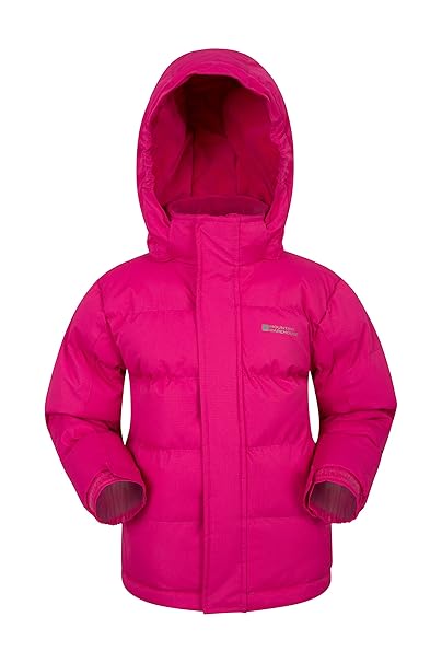 Mountain Warehouse Snow gefütterte Juniorjacke Wasserfeste Warme Winterjacke Kinder Mädchen Jungen