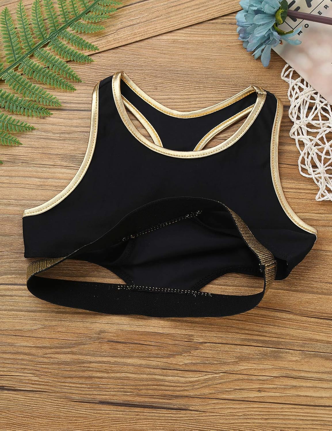 Ginnastica Artistica Bambina Tuta Danza Bambina Top Corto