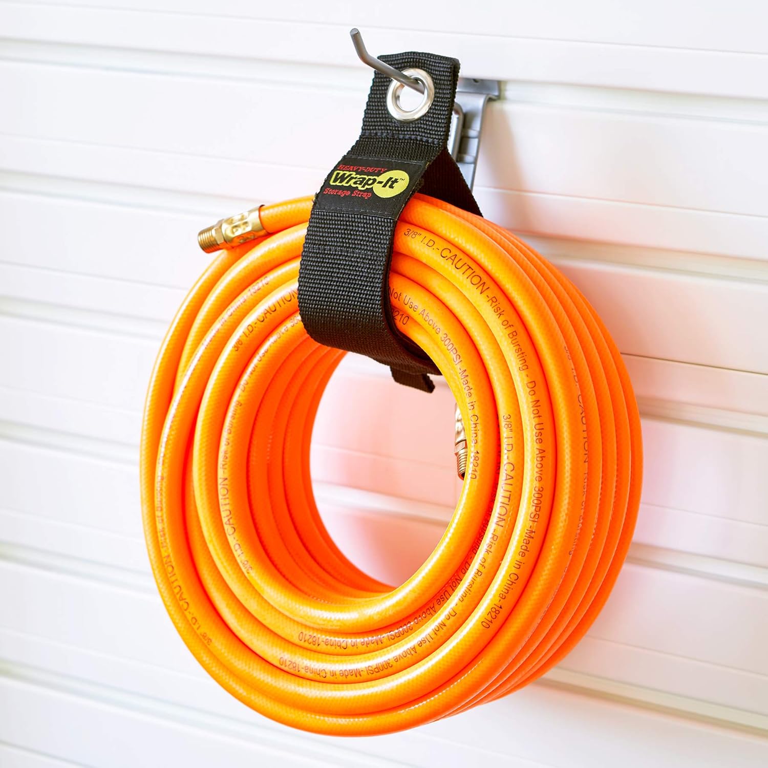 Heavy-Duty Wrap-It Storage Straps, 17-inch (6 Pack) - Hook and Loop Extension Cord Organizer Hanger, Cord Wrap Keeper, Cable Straps for Cords, Hoses, Rope, RV, Boat and Garage Storage and Organization: Home Audio & Theater