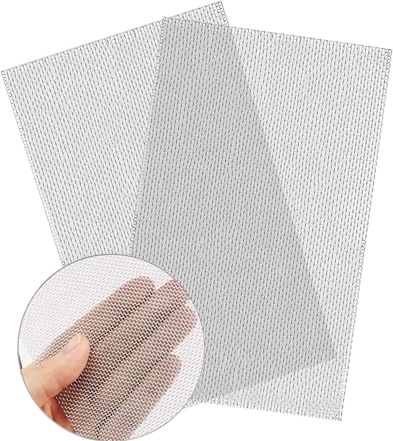 ZZOSRDR 2 Pack 12x8 Inch 1mm Mesh 304 Stainless Steel Wire Mesh Screen