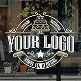 Custom Business Logo Decal for Walls & Windows, Personalize & Build Your Brand with Durable, Weather-Resistant, Waterproof Custom Stickers for Business Commercial Advertising, Home, Office & Corporate