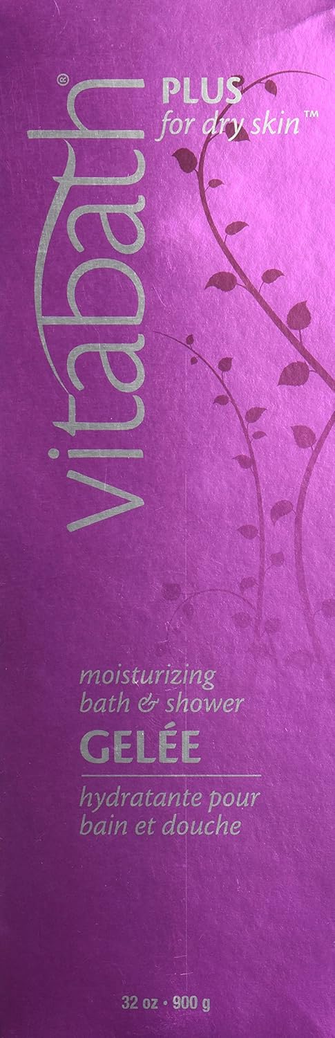 Vitabath Moisturizing Bath & Shower Gelee, Plus For Dry Skin, 32-Ounces : Bath And Shower Gels : Beauty