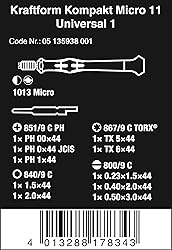 KRAFTFORM MICRO/11 BIT SET HANDLE AND INTER-CHANGE