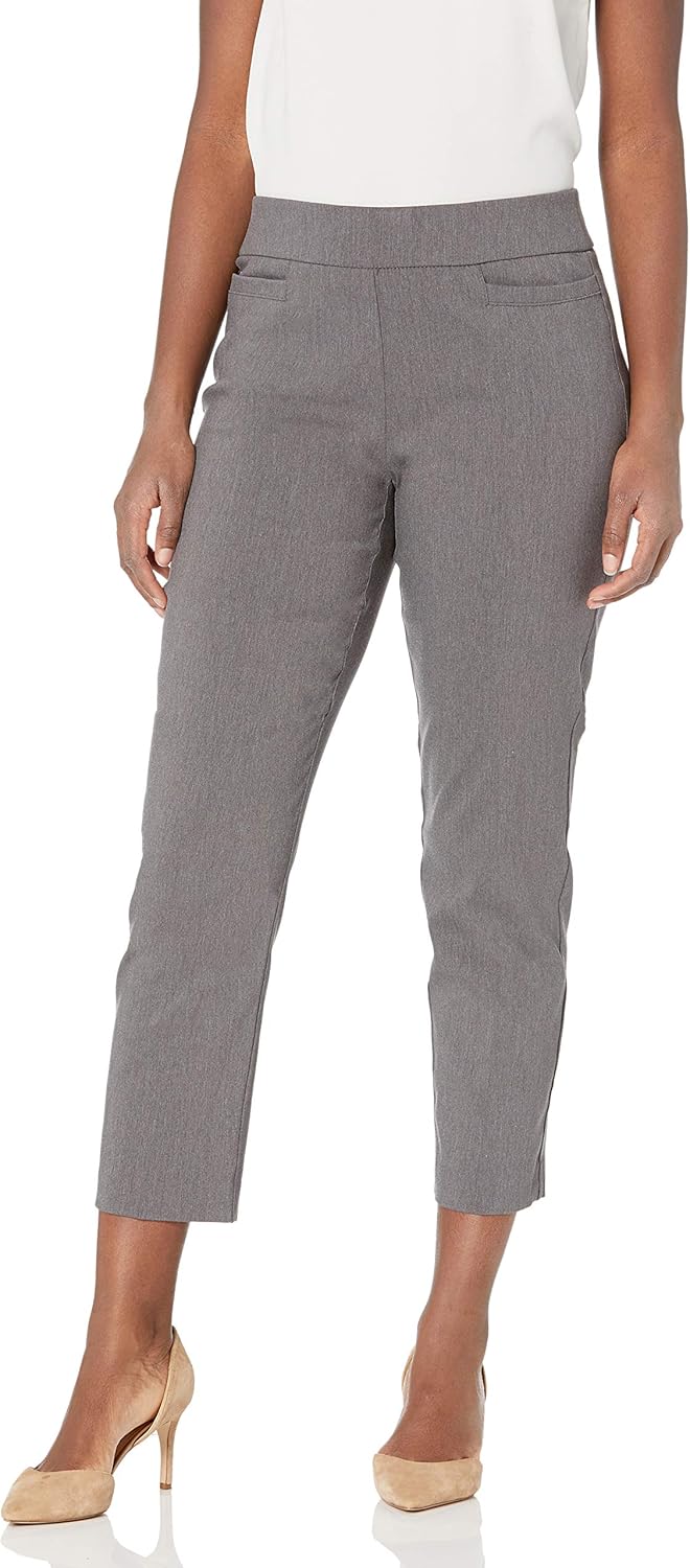 Alfred Dunner Women's Allure Slimming Plus Size Short Stretch Pants-Modern Fit at  Women’s Clothing store