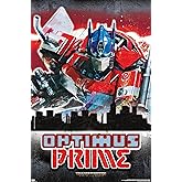 Hasbro Transformers: Rise of the Beasts - Optimus Prime Graffiti Wall Poster, 34L" x 22.4W", Premium Unframed Version