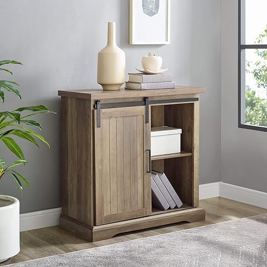 Amazon Com We Furniture Modern Farmhouse Buffet Entryway Bar