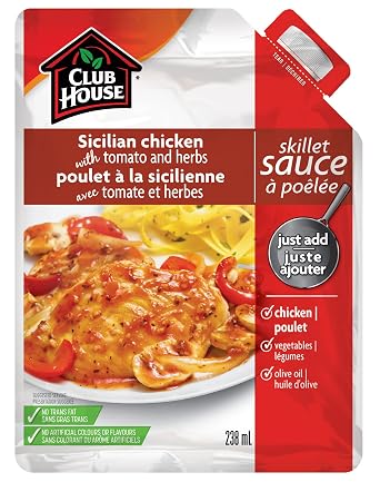 Club House Sicilian Chicken With Tomato And Herb Skillet Club House Sicilian Chicken With Tomato And Herb Skillet