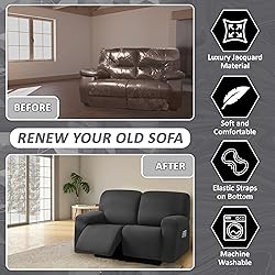 ULTICOR Jacquard Fabric Loveseat