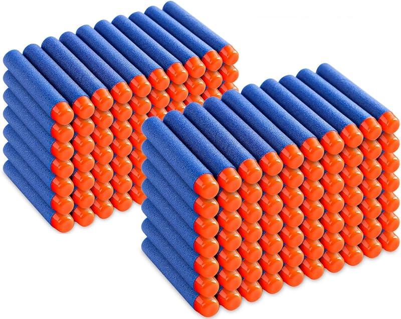 Mlikero 150 Refill Darts Foam Bullets for Nerf N-Strike Elite Series Blasters
