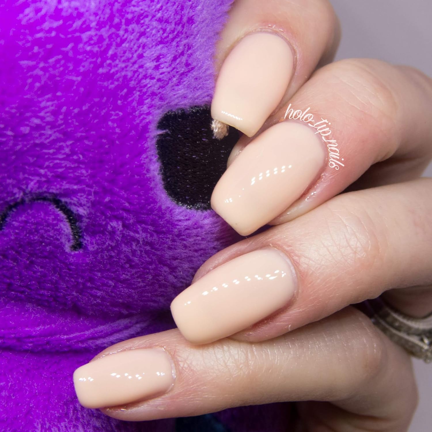 AIMEILI Soak Off UV LED Gel Nail Polish - Nude Soft Pink (036) 10ml, GP036, 10 ml (Pack of 1) - Image 3