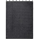 HOMBYS Large Sound Dampening Blanket, 72" x 40" Sound Absorbing Panel with Grommets for Wall Hanging, Noise Reduce Curtains f