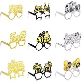 Threan 36 Pcs 40th Birthday Party Eyeglass Decor, Birthday Paper Eyeglass Gifts for Men Women Party Favors Supplies