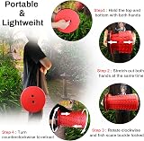 Hesanzol 2nd Gen Portable Telescoping Stool 180 kg Anti-Tip Non-Slip Folding view 3