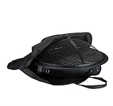 Relaxdays XL Fire Pit 56.5cm with Grate, Poker, Spark Screen & Bag view 8