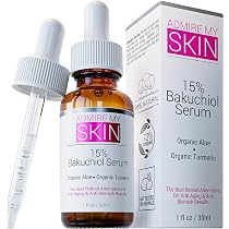 Amazon.com: Admire My Skin Bakuchiol Serum Natural Retinol Serum ...