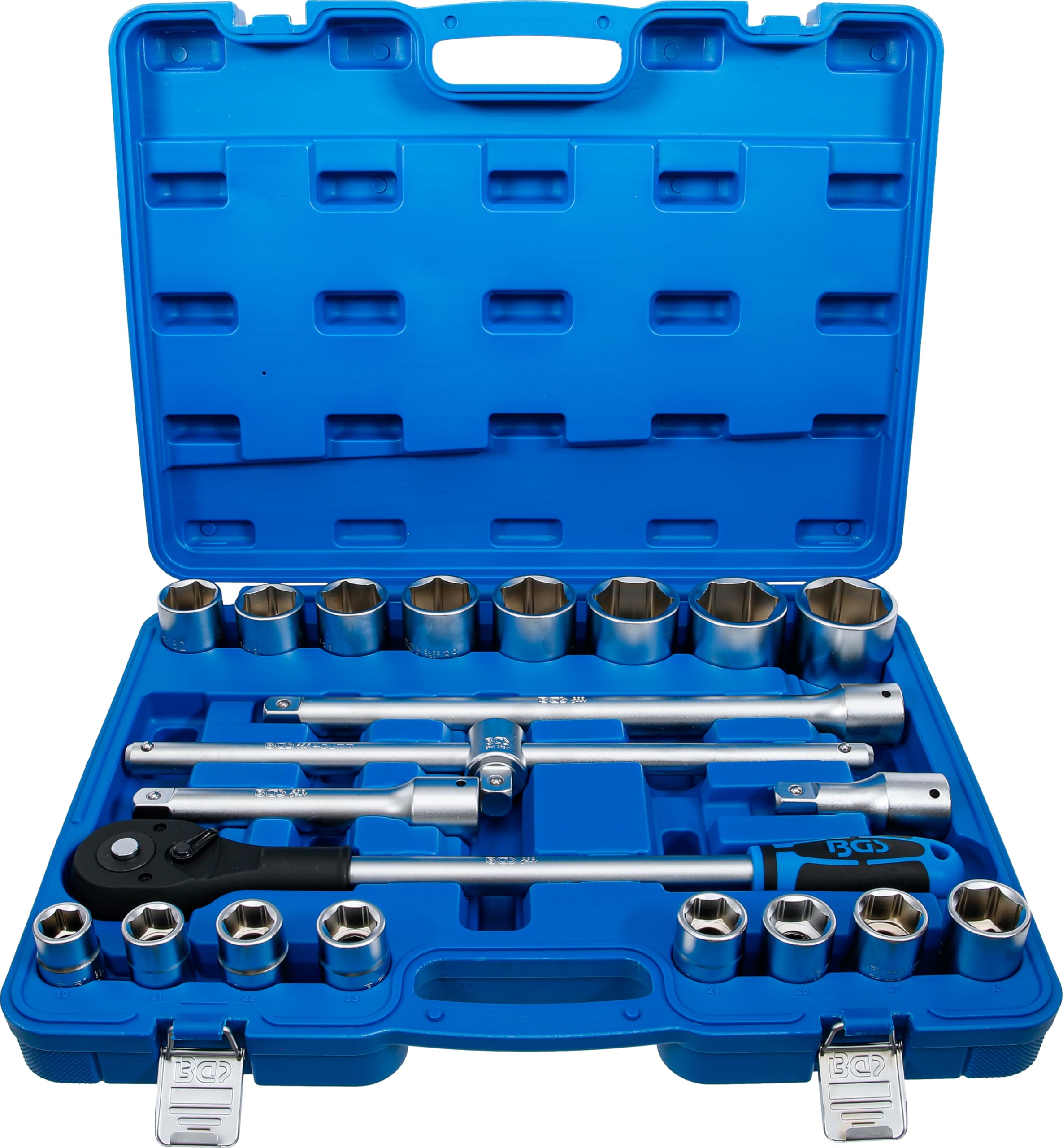 BGS 1207 | Socket Set | 20 mm (3/4") Drive | 21 pcs.