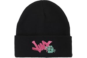 Bioworld Arcane Jinx Graffiti Adult Black Cuff Knit Beanie