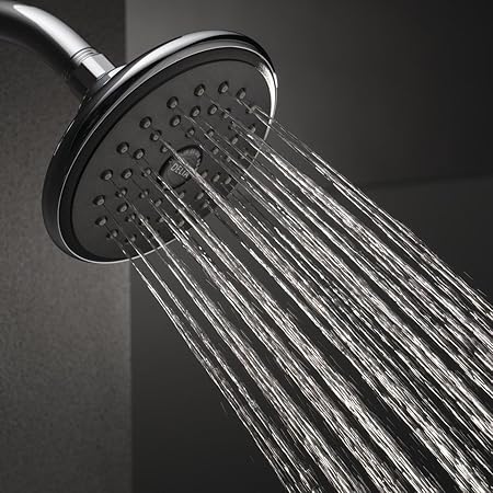 Delta Faucet Single Spray Touch Clean Shower Head Chrome Rp51305