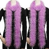 Holmgren Purple Feather Boas for Party - 2 Pcs 25g