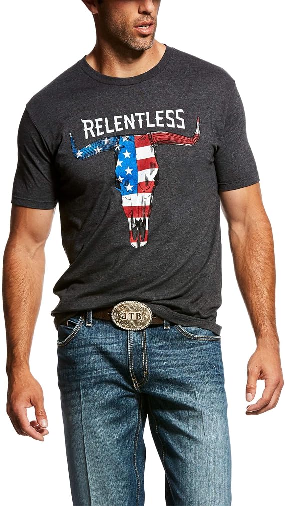 ariat skull shirt