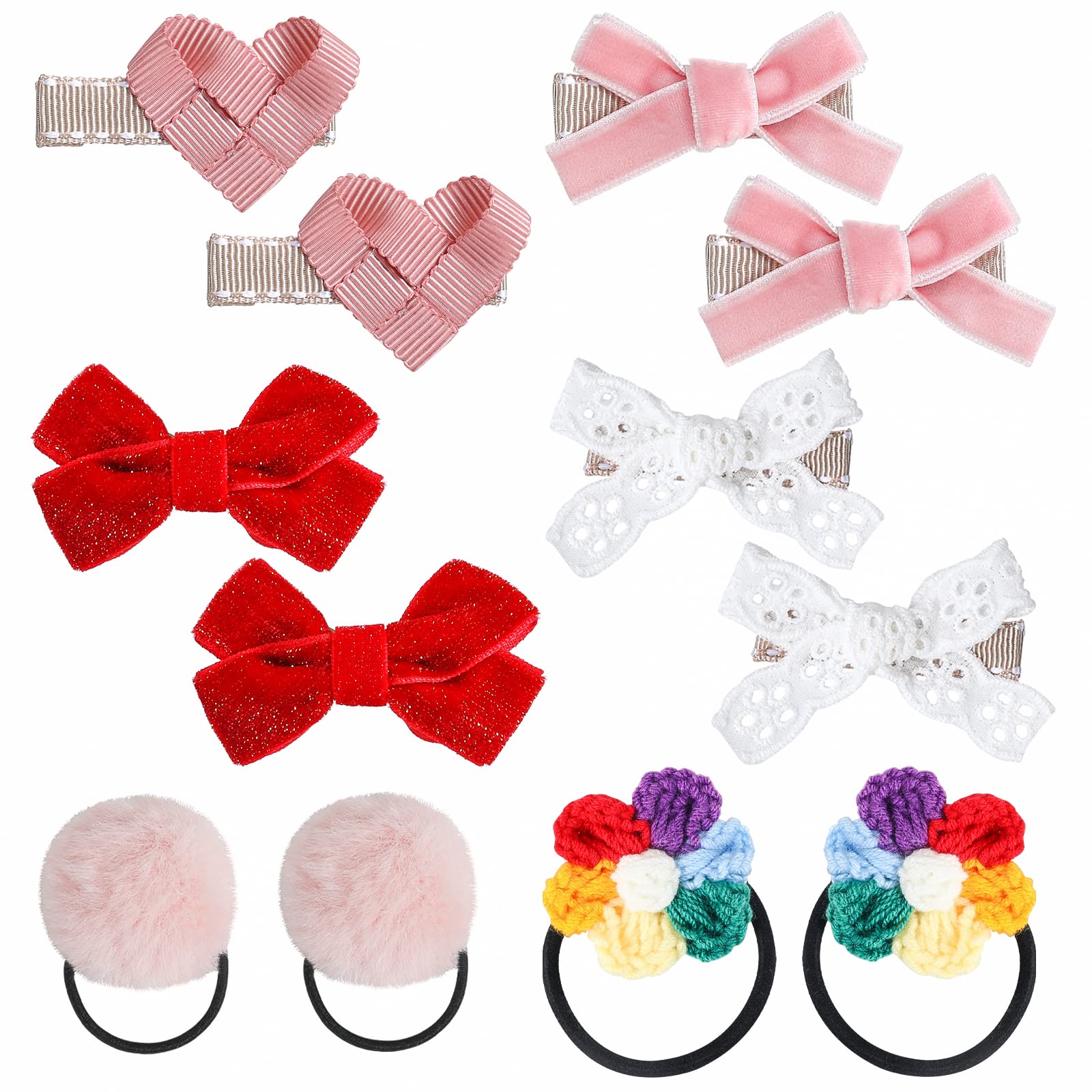 TaiCy Cute Butterfly Knot Hair Clip for Girls, Babies, and Teens – Non-Slip Lined (hair accessories)