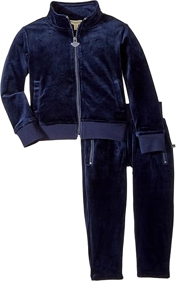 baby velour tracksuit