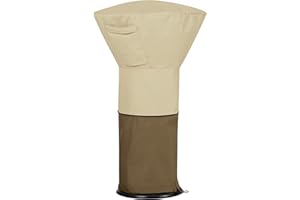 Classic Accessories Veranda Water-Resistant 21 Inch Round Table Top Patio Heater Cover, Outdoor Table Cover