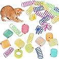 Amazon.com: Sumind 30 Pieces Cat Springs Spiral Kitten Springs ...