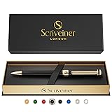 Scriveiner Black Lacquer Ballpoint Pen -Stunning