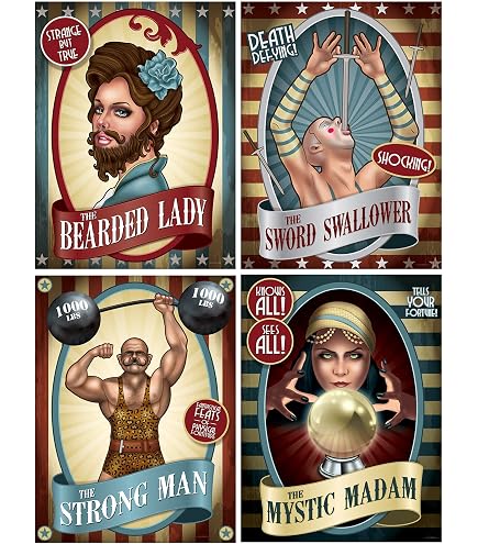 Amazon.com: ART.COM Wall Art Print Hagenbeck-Wallace Circus, An