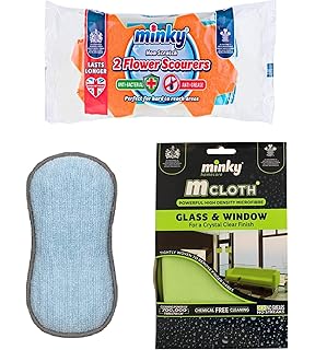 Mrs Hinch Cleaning Bundle Minky M Cloth Glass Window Anti