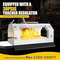 MMasters Single Burner Propane Forge for Home and