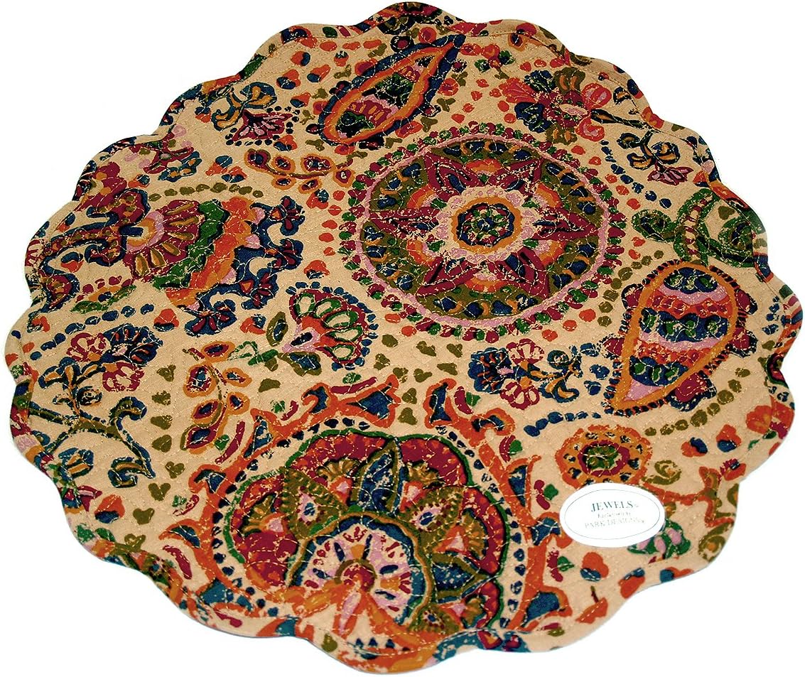Jewels Colorful Placemats, Set of 6