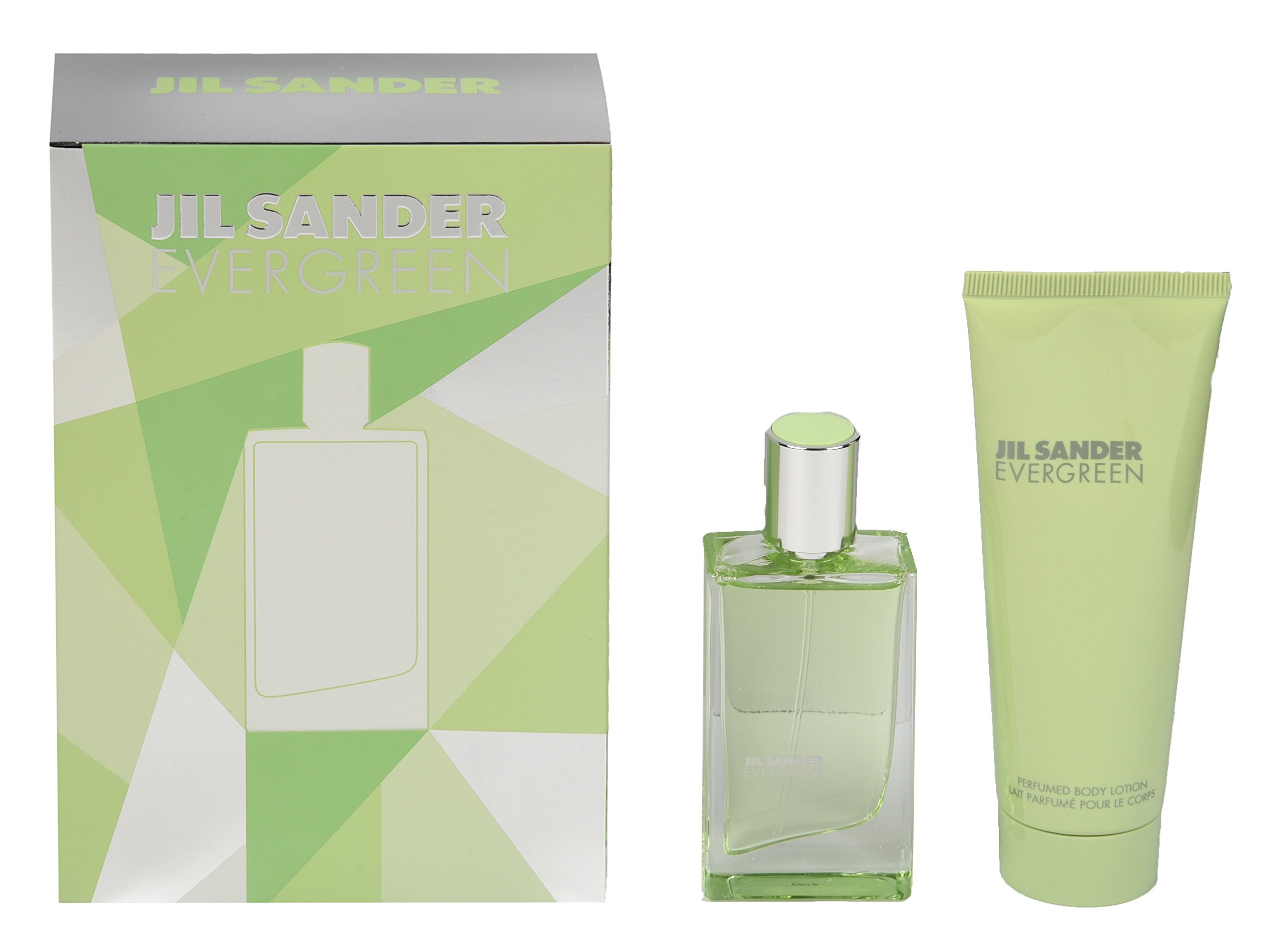 Jil Sander Evergreen Set mit Body Lotion 30ml + 75ml