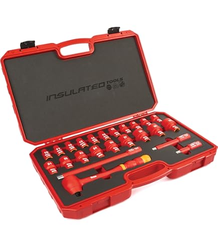 Sealey AK6232 7 Piece 3/8-inch Sq Drive Ribe Socket Bit Set 50 mm