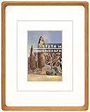 Gdfmsc 11x14 Picture Frame with Mat for
