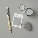 Rust-Oleum Grey Upcycled Chalky Furniture Paint Flint 750ml view 4