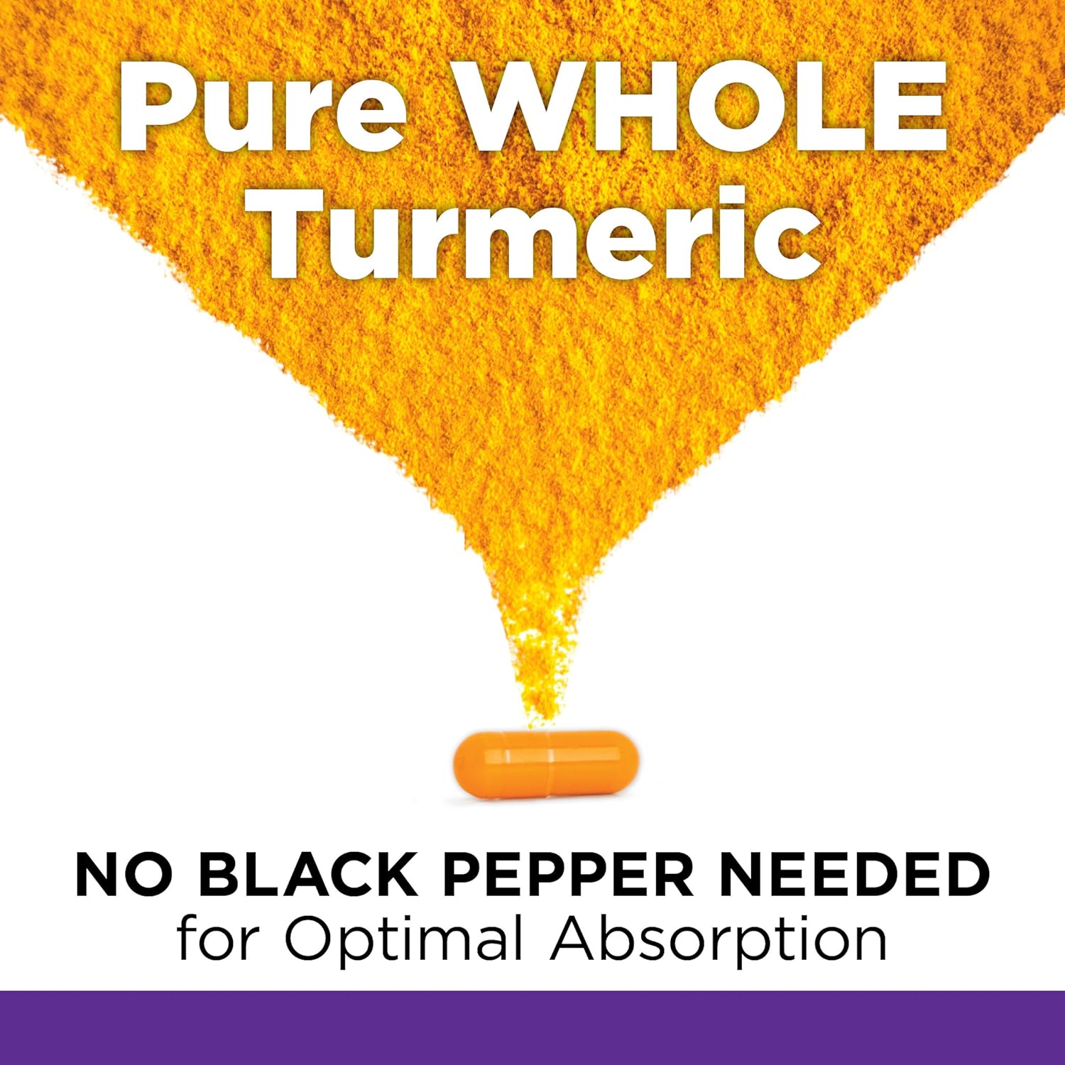 New Chapter Turmeric Supplement, One Daily, Joint Pain Relief + Supercritical Organic Turmeric, Black Pepper Not Needed, Non-GMO, Gluten Free – 120 Count (4 Month Supply): Health & Personal Care