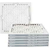 �鶹�� Basics Merv 11 AC Furnace Air Filter - 14'' x 14'' x 1'', 6-Pack