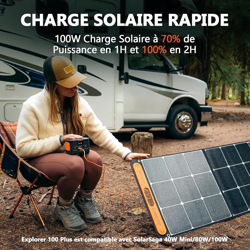 Explorer 100 Plus 99Wh/31000mAh Générateur Électrique Portable
