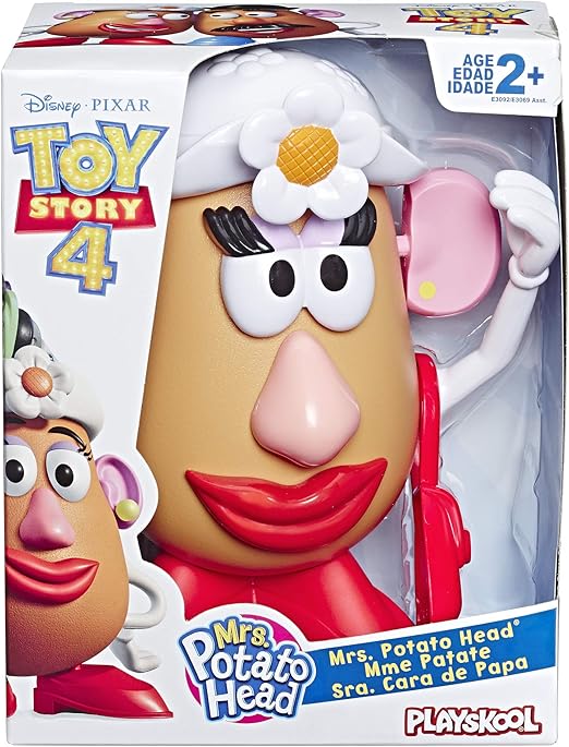 Amazon Com Mrs Potato Head Disney Pixar Toy Story 4 Classic Mrs Figure Toy For Kids Ages 2 Up Toys Games